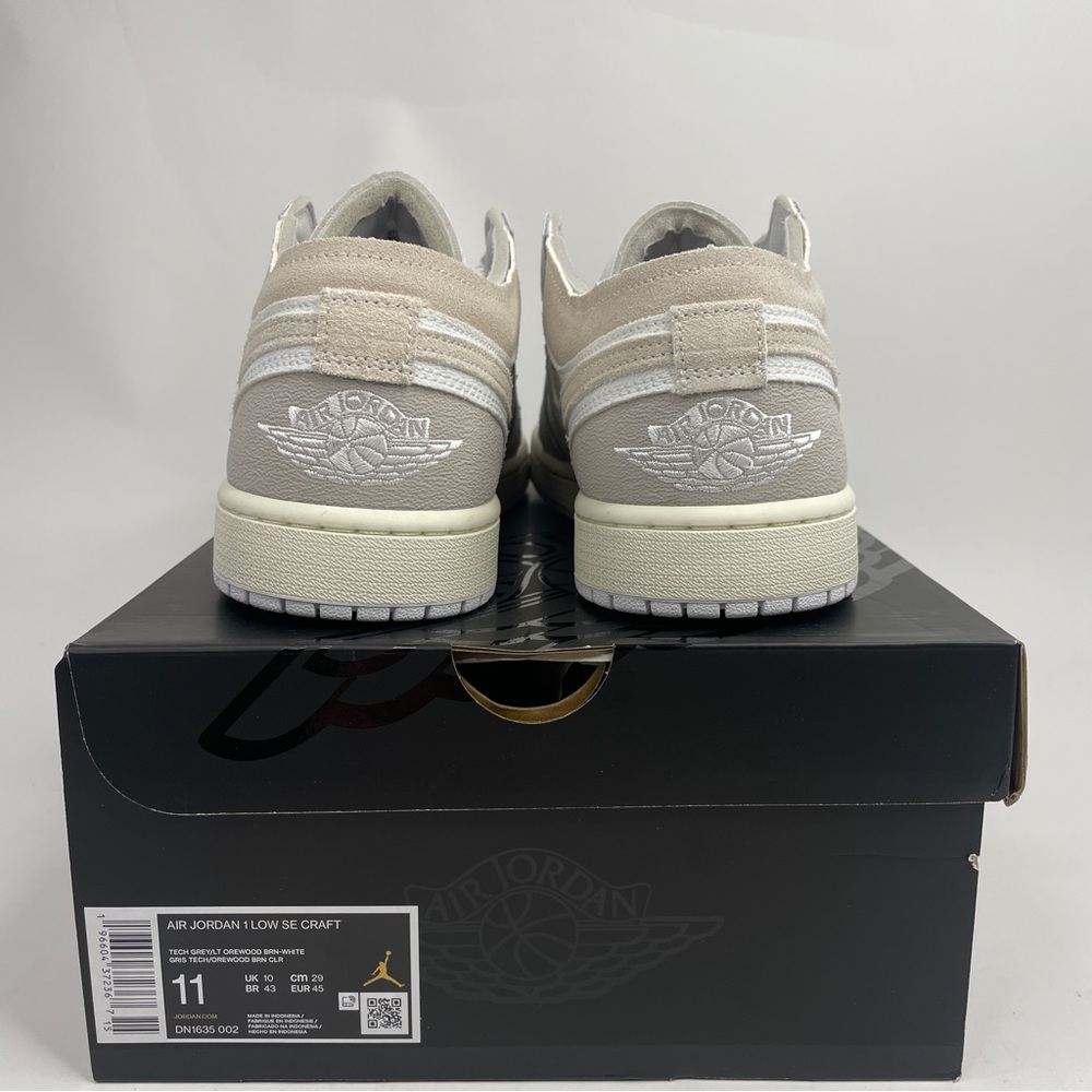 Nike Air Jordan 1 Retro Low SE Craft “Tech Grey” 2023 - Picture 4 of 4